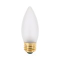 Satco 25 W B11 Decorative Incandescent Bulb E26 (Medium) Soft White 2 pk S3734